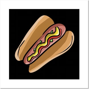 Hot dog Posters and Art